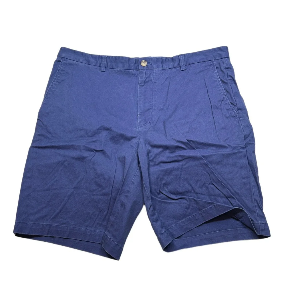 Vineyard Vines Chino Shorts‎ Mens Size 38 Blue Classic Fit Casual